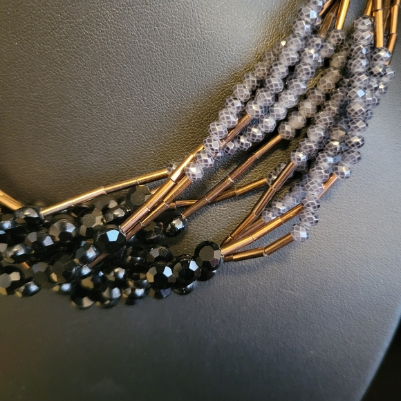 Vintage Beaded Muliti Layers Necklace - Picture 3 of 5